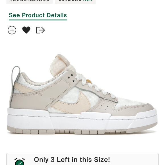 Nike Dunk Low Disrupt
Sail Desert Sand (W) - Picture 2 of 6